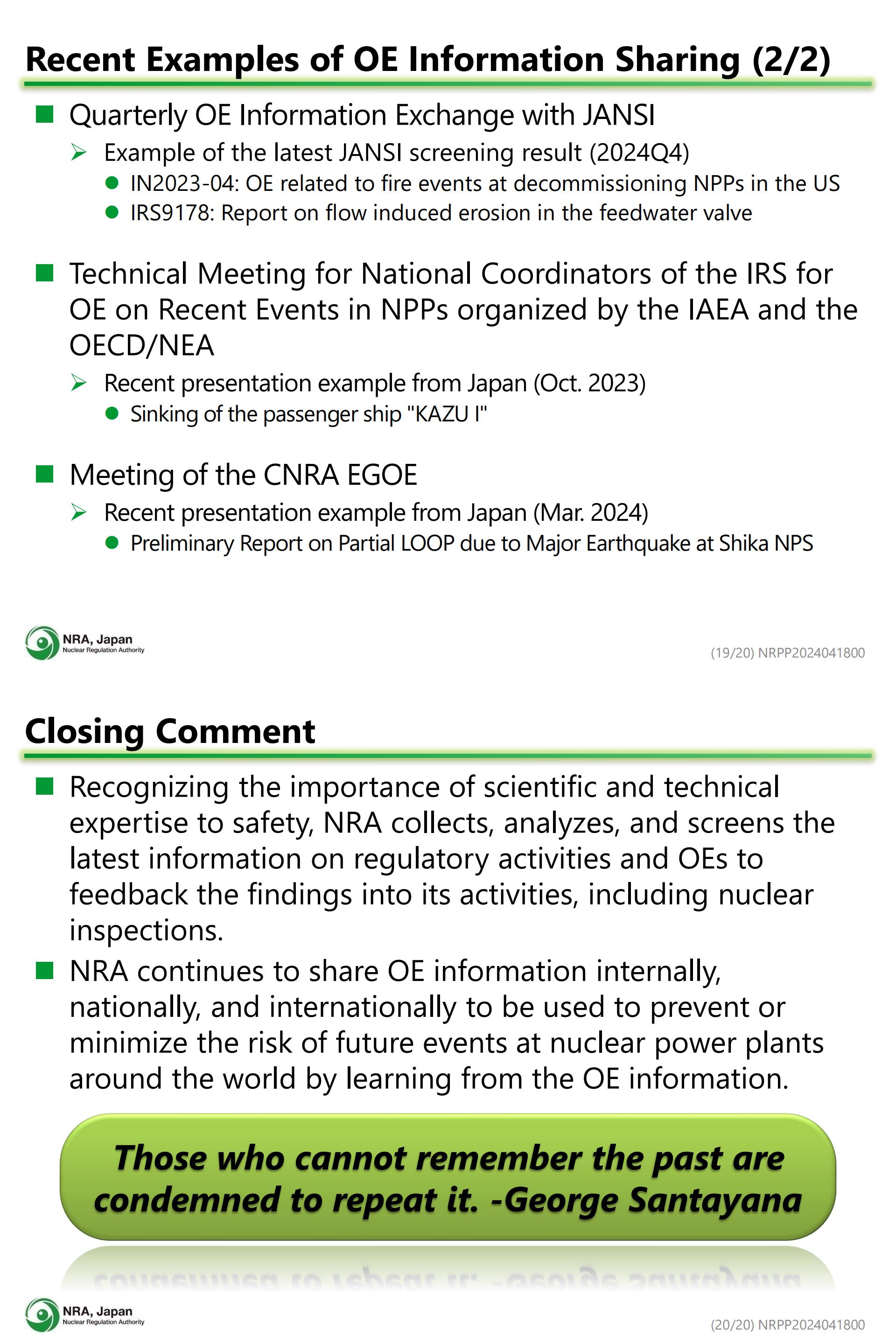 18_05_K Kataoka_Regulatory OE Feedback Programme for NPPs in Japan_01.jpg